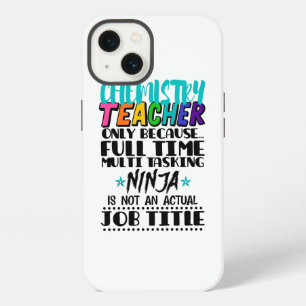 Chemicaliënleraar alleen omdat fulltime multi iPhone 13 hoesje