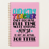 Chemicaliënleraar alleen omdat fulltime multi planner (Voorkant)