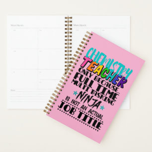 Chemicaliënleraar alleen omdat fulltime multi planner