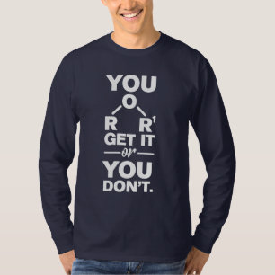 Chemicaliëntechnicus krijgt het of niet t-shirt