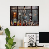 Chemicaliste - De apparatuur Poster (Thuiskantoor)