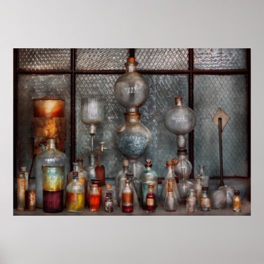 Chemicaliste - De apparatuur Poster (Voorkant)