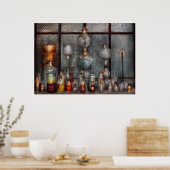 Chemicaliste - De apparatuur Poster (Keuken)