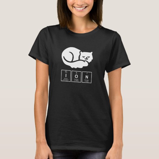 Chemicaliste Ion Cat T-shirt (Voorkant)