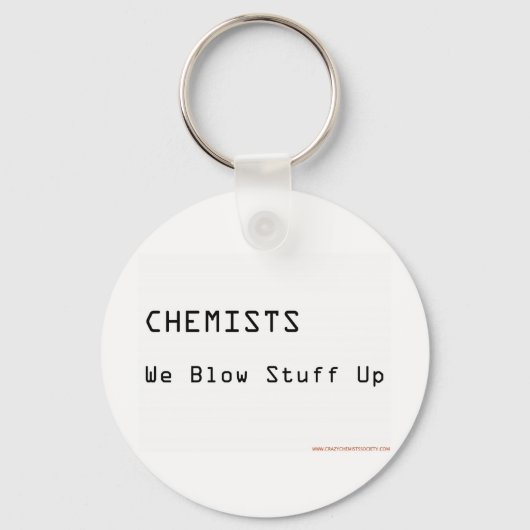 Chemici blazen het op. sleutelhanger (Voorkant)