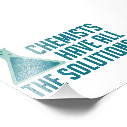 Chemici hebben alle oplossingen foto afdruk (Hoek)