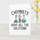 Chemici hebben alle oplossingen kaart (Gele Bloem)