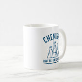 Chemici hebben alle oplossingen koffiemok (Voorkant rechts)