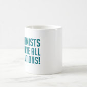 Chemici hebben alle oplossingen koffiemok (Center)