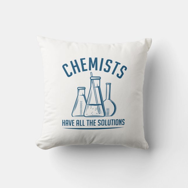 Chemici hebben alle oplossingen kussen (Voorkant)