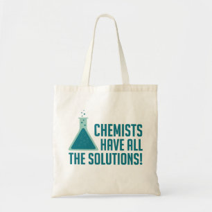 Chemici hebben alle oplossingen tote bag