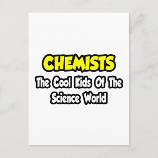 Chemici ...Kinderen van de Wetenschap Wereld Briefkaart