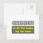 Chemici...slimmer Briefkaart (Voorkant / Achterkant)