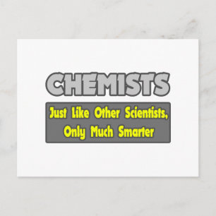 Chemici...slimmer Briefkaart