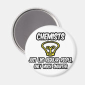 Chemici...zoals gewone mensen, alleen slimmer magneet (Voorkant / Achterkant)