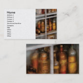 Chemicus - Smaaklab Visitekaartje (Voorkant / Achterkant)