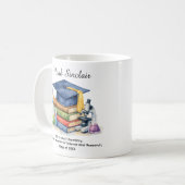 🎓Chemicus Triomfeert Afstudeermok Koffiemok (Voorkant links)