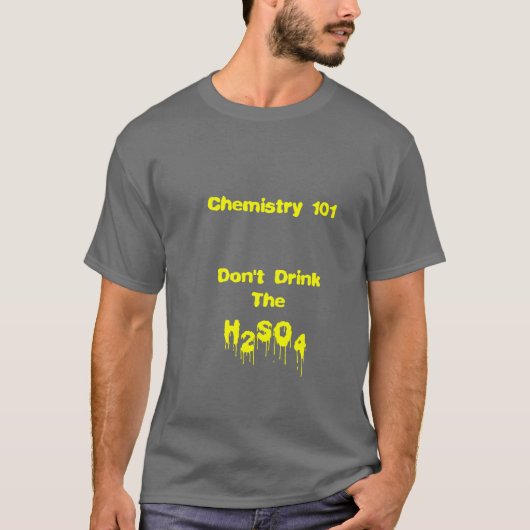 Chemie 101 t-shirt (Voorkant)