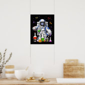 Chemie Astronaut Poster (Keuken)