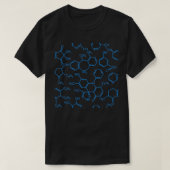 Chemie atoms Vormen Reacties en Structuren T-shirt (Design voorkant)