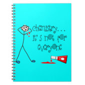 Chemie-belangrijk notebook Spiral Bound Notitieboek (Voorkant)