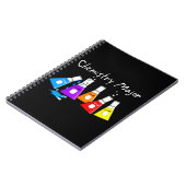 Chemie-belangrijk notebook Spiral Bound Notitieboek (Linkerzijde)