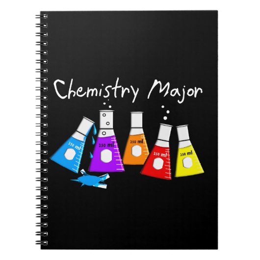 Chemie-belangrijk notebook Spiral Bound Notitieboek (Voorkant)