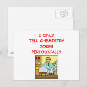 chemie briefkaart (Voorkant / Achterkant)