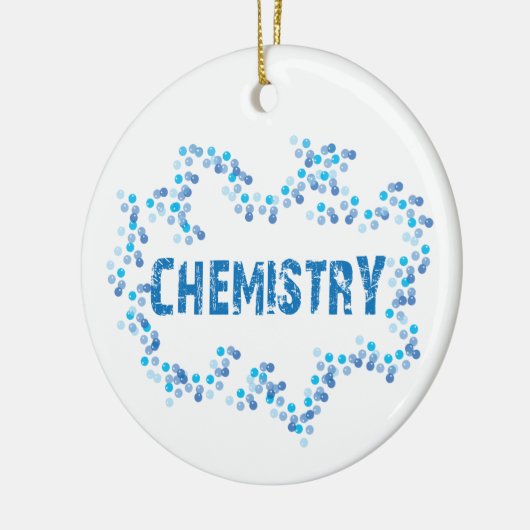 Chemie Bubbels Keramisch Ornament (Links)