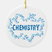 Chemie Bubbels Keramisch Ornament (Achterkant)