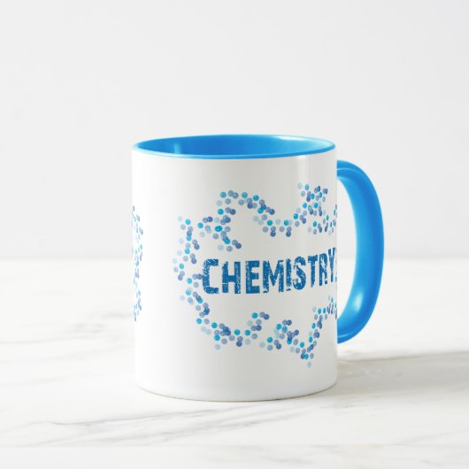 Chemie Bubbels Mok (Voorkant rechts)