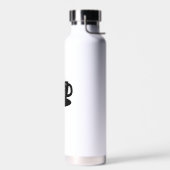 Chemie cafeïne molecule waterfles (Links)