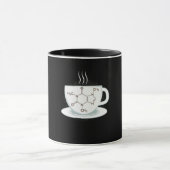 Chemie Caffeine Molecule Mok (Midden)