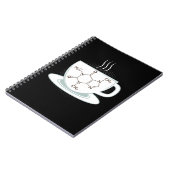 Chemie Caffeine Molecule Notitieboek (Linkerzijde)