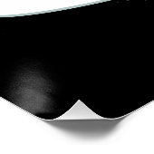 Chemie Caffeine Molecule Perfect Poster (Hoek)