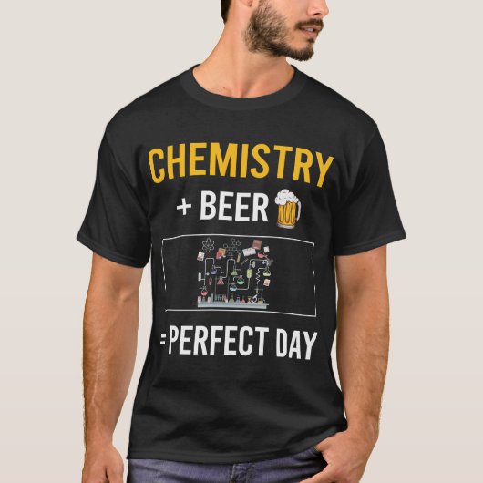 Chemie Chemist Chemisch Laboratoriumexperiment T-shirt (Voorkant)