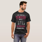 Chemie Chemist Chemisch Laboratoriumexperiment T-shirt (Voorkant volledig)