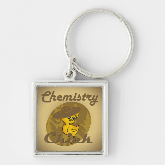 Chemie Chick #6 Sleutelhanger (Voorkant)