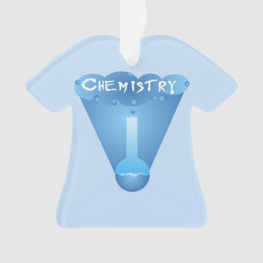 Chemie Cloud Beaker Ornament (voorkant)
