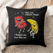 Chemie die een Sodium Funny Science Joke was Kussen (Deken)