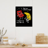 Chemie die een Sodium Funny Science Joke was Poster (Keuken)