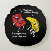 Chemie die een Sodium Funny Science Joke was Rond Kussen (Voorkant)