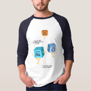 Chemie Docent Collega Chemische Elementen Grap T-shirt