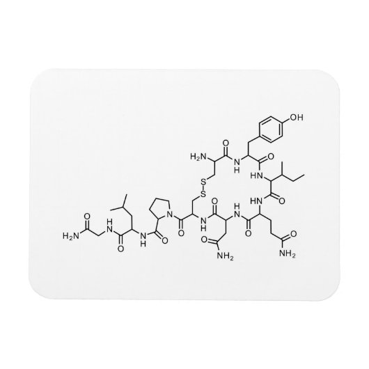 chemie-element liefde voor oxytocine chemische for magneet (Horizontaal)