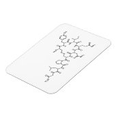 chemie-element liefde voor oxytocine chemische for magneet (Linkerzijde)