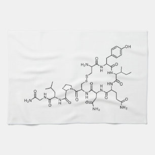chemie-element liefde voor oxytocine chemische for theedoek