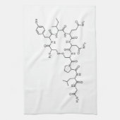chemie-element liefde voor oxytocine chemische for theedoek (Verticaal)