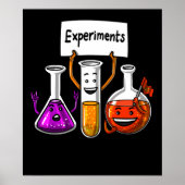 Chemie Experimenten Funny Science Joke Poster (Voorkant)