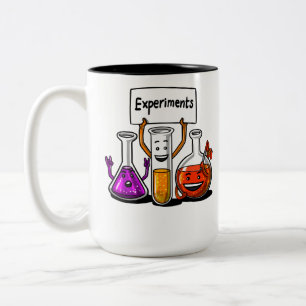 Chemie Experimenten Funny Science Joke Tweekleurige Koffiemok