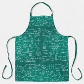 Chemie Formulas Geek Science Schort (Voorkant)